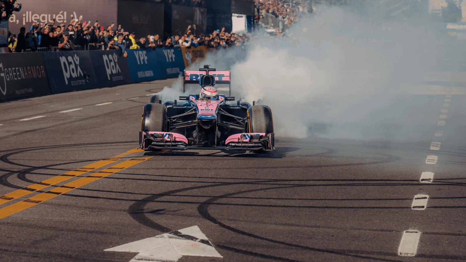 Colapinto took to the streets of Buenos Aires