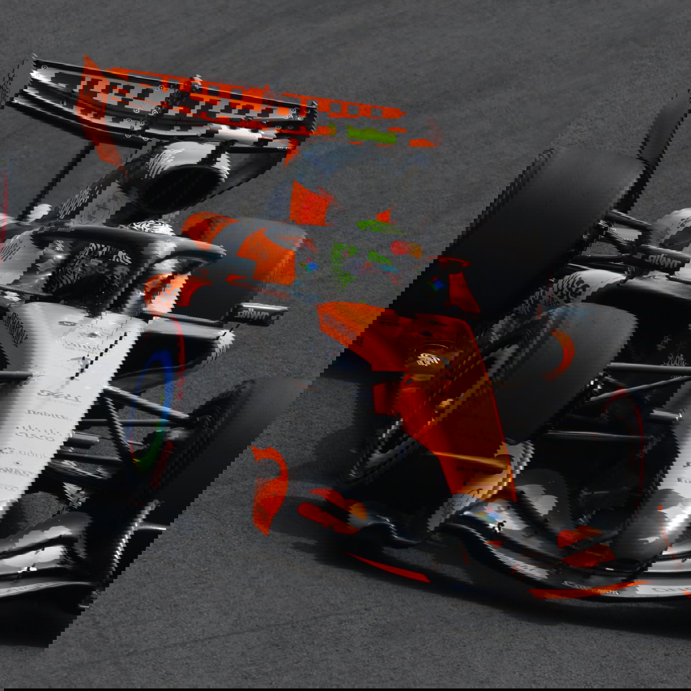 Norris finished fifth in Japan