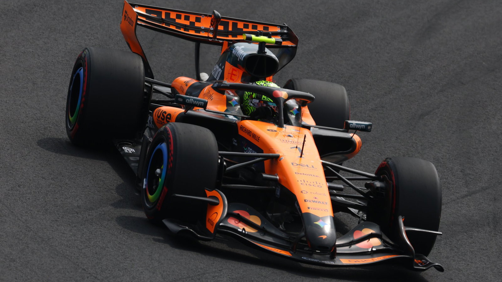 Norris finished fifth in Japan