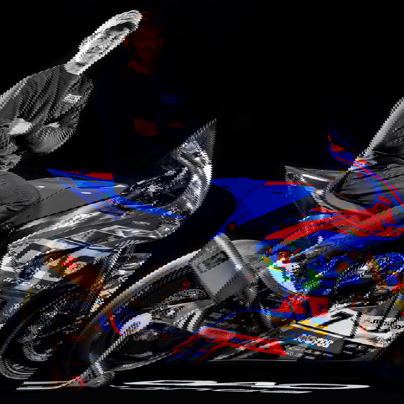 Josh Brookes on 2026 DAO Racing Honda. Credit: DAO Racing.