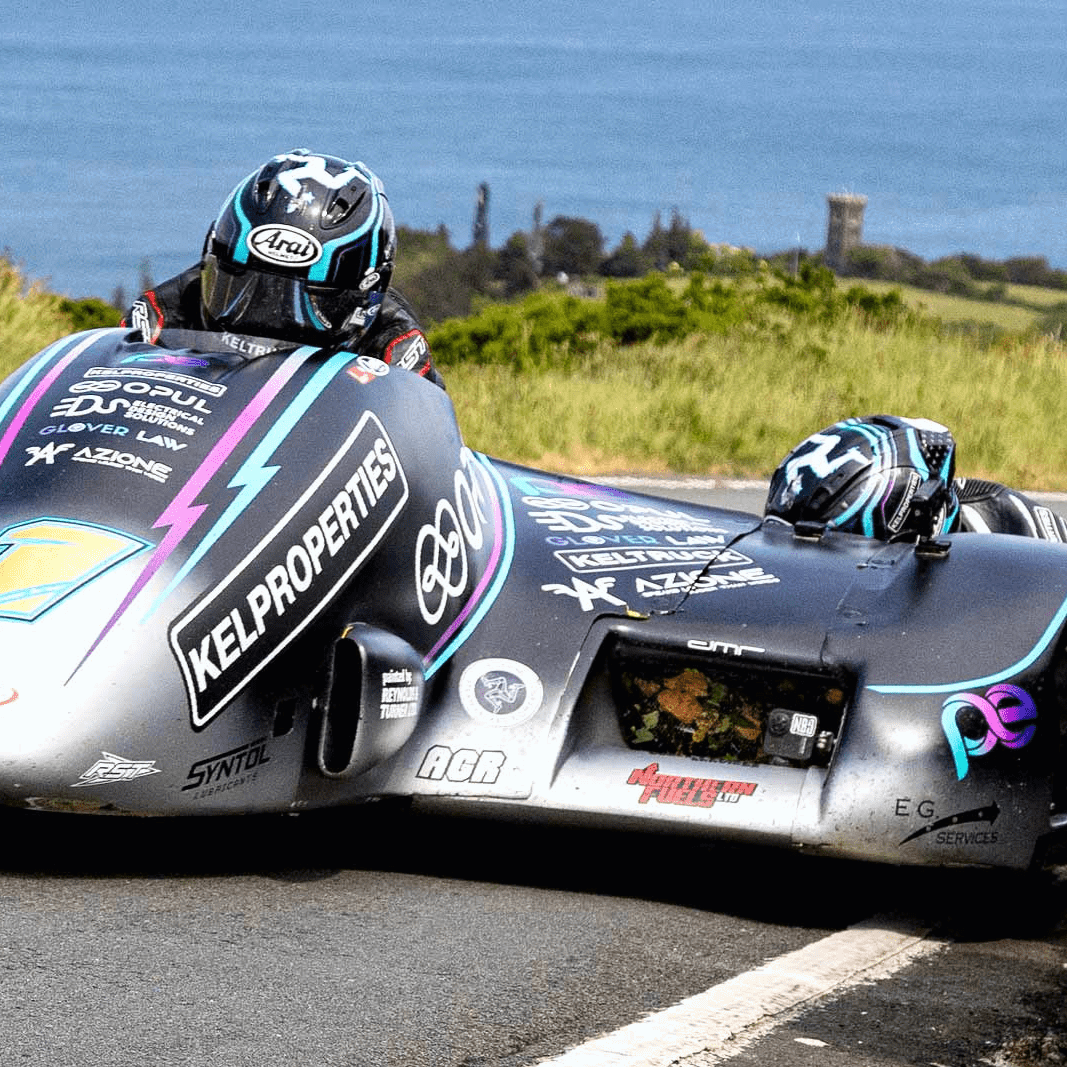 Ryan Crowe, Callum Crowe, 2025 Isle of Man TT. Credit: Isle of Man TT.