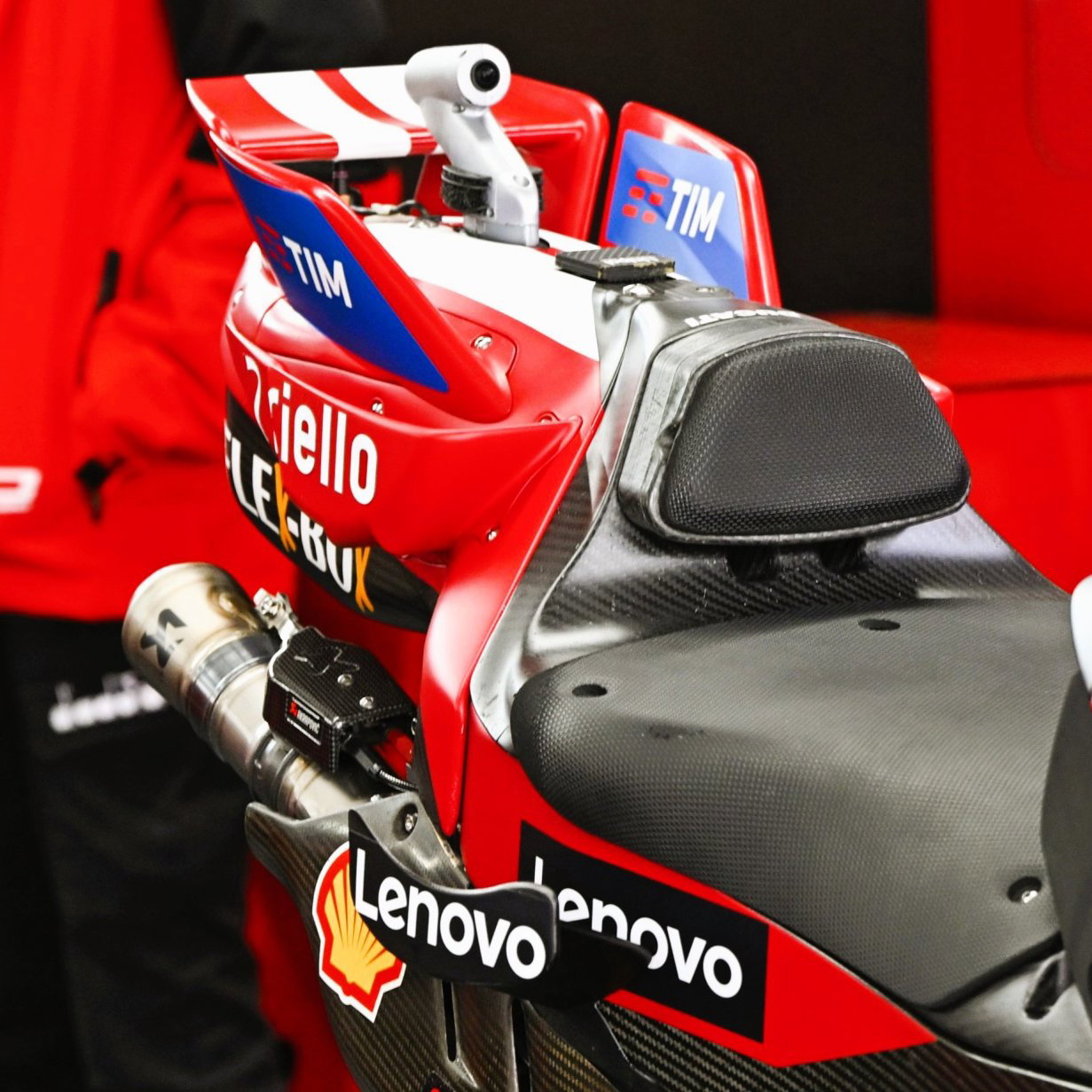 New Ducati rear aero and leg wings, 2026 US MotoGP.