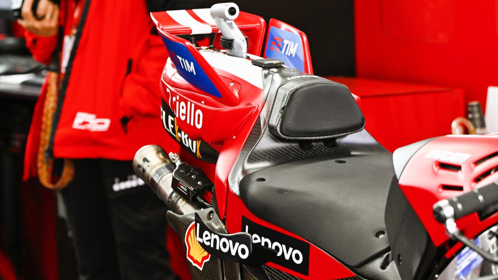 New Ducati rear aero and leg wings, 2026 US MotoGP.