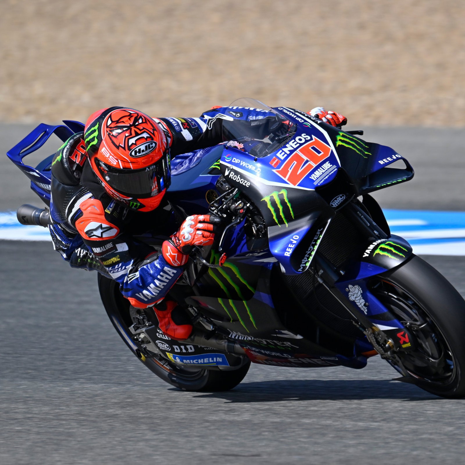 Fabio Quartararo, Monster Yamaha, Jerez MotoGP Test