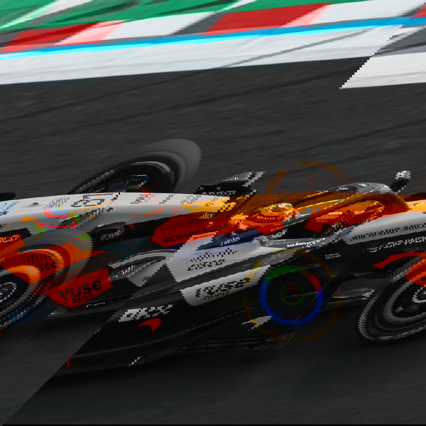 McLaren took part in a two-day Pirelli F1 tyre test at the Nurburgring