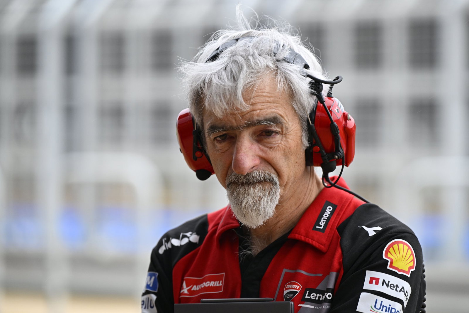 Gigi Dall'Igna, 2026 MotoGP Brazilian Grand Prix. Credit: Gold and Goose.