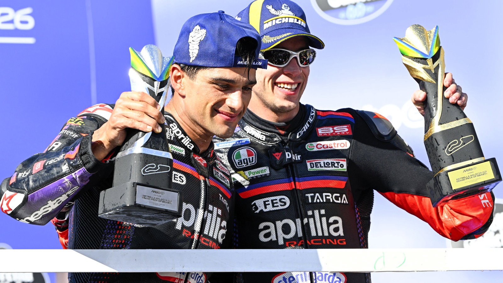 Jorge Martin, Marco Bezzecchi, 2026 Brazilian MotoGP.