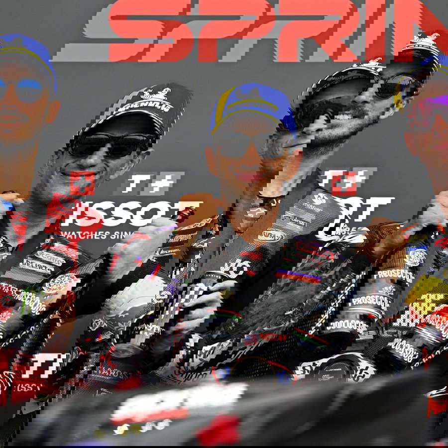 Martin, Bagnaia, Acosta, 2026 US MotoGP Sprint.