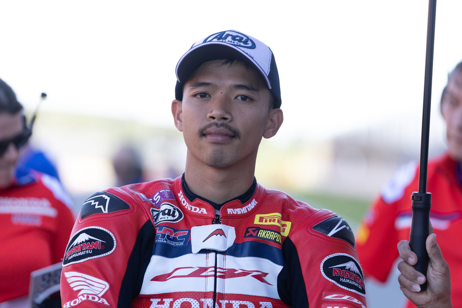 Somkiat Chantra, 2026 Portuguese WorldSBK, grid. Credit: Gold and Goose.