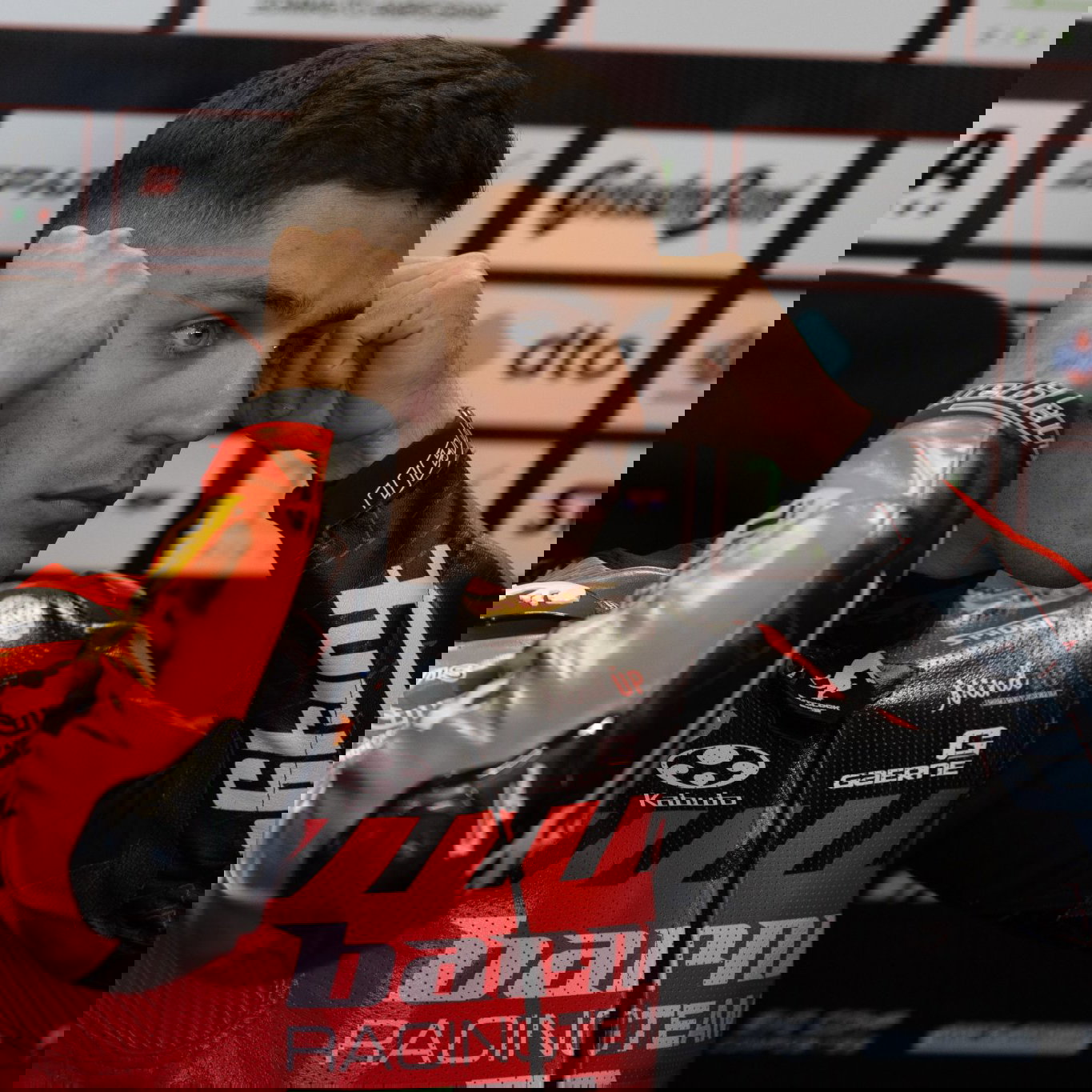 Yari Montella, 2026 Dutch WorldSBK, pit box. Credit: Gold and Goose.