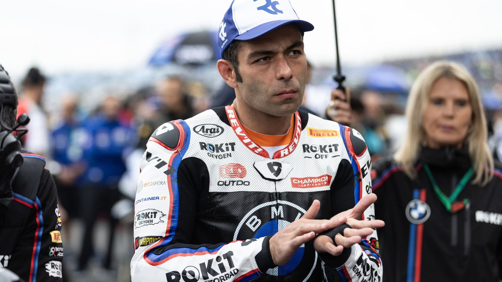 Danilo Petrucci, 2026 Dutch WorldSBK, grid. Credit: Gold and Goose.