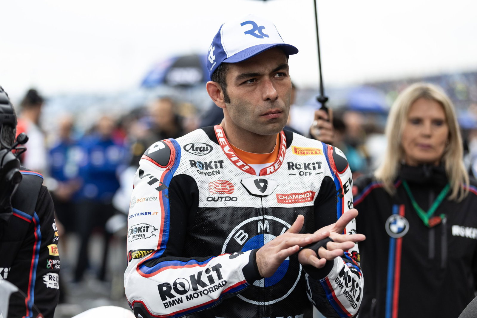 Danilo Petrucci, 2026 Dutch WorldSBK, grid. Credit: Gold and Goose.