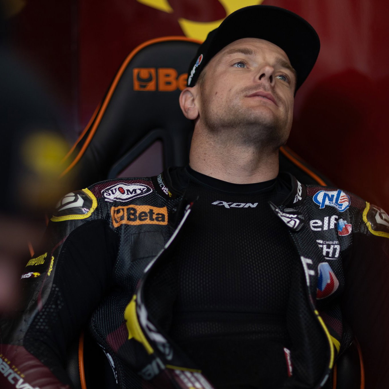 Sam Lowes, 2026 Dutch WorldSBK, pit box. Credit: Gold and Goose.