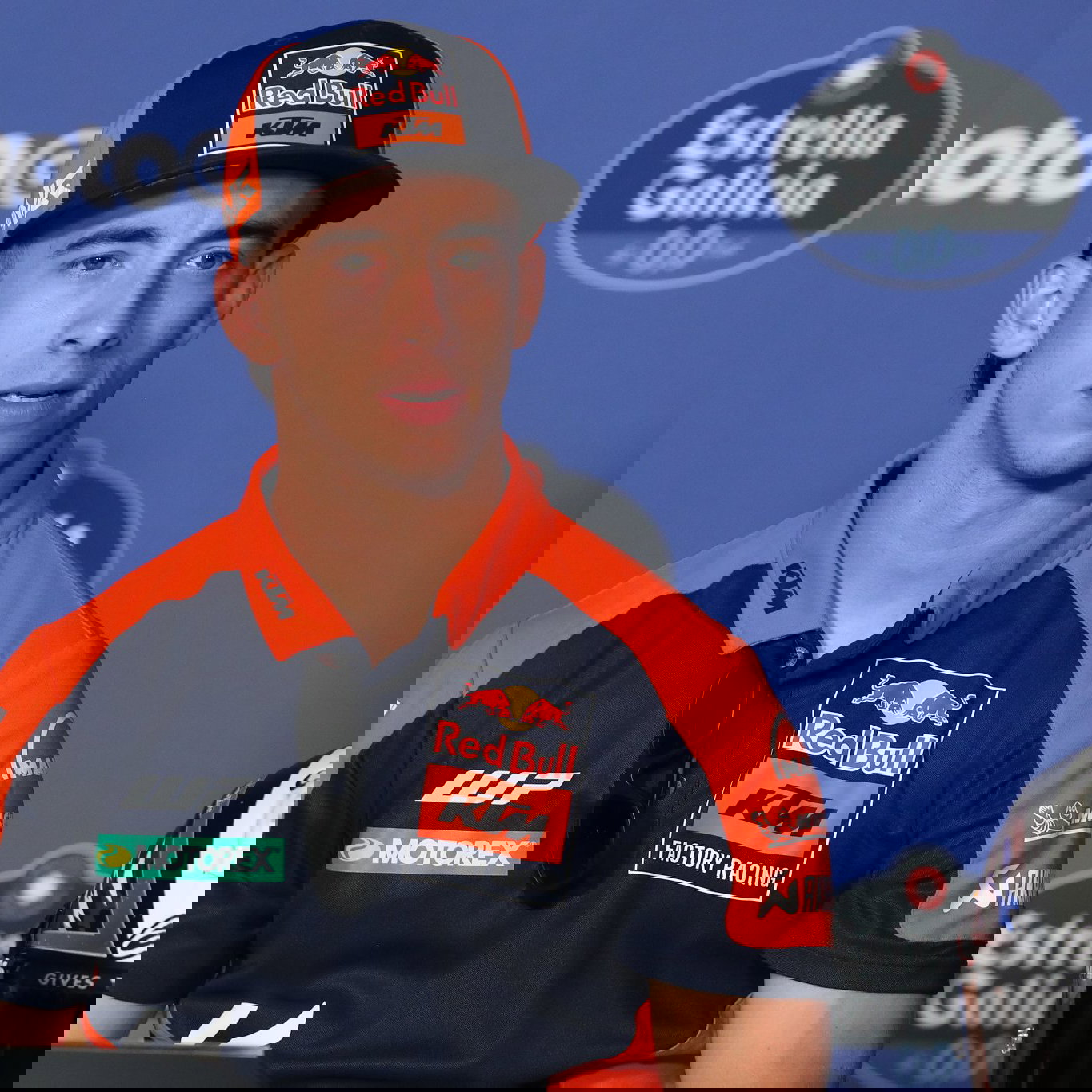 Pedro Acosta, 2026 MotoGP Spanish Grand Prix, pre-event press conference. Credit: Gold and Goose.