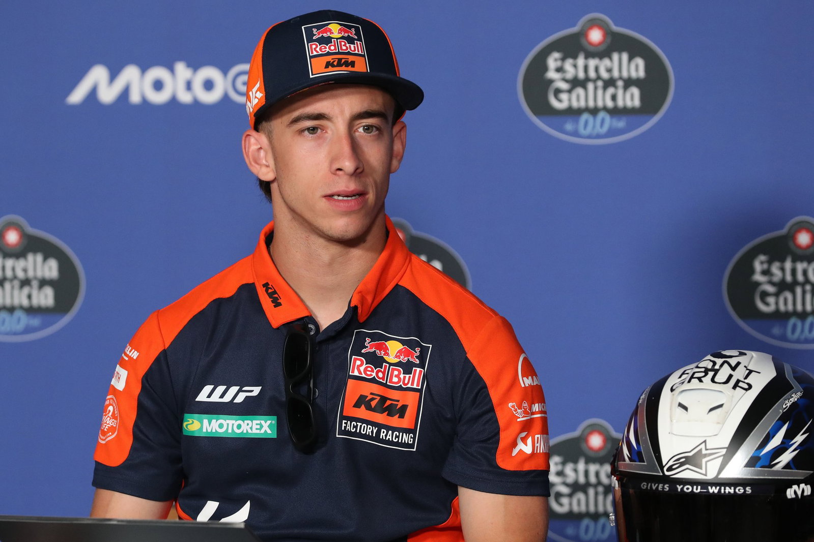 Pedro Acosta, 2026 MotoGP Spanish Grand Prix, pre-event press conference. Credit: Gold and Goose.