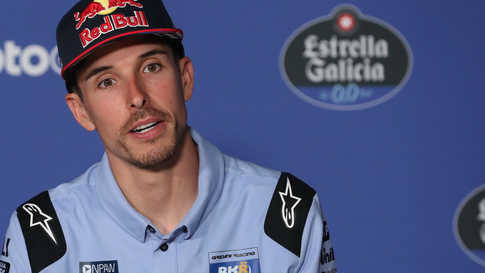 Alex Marquez, 2026 MotoGP Spanish Grand Prix, pre-event press conference. Credit: Gold and Goose.