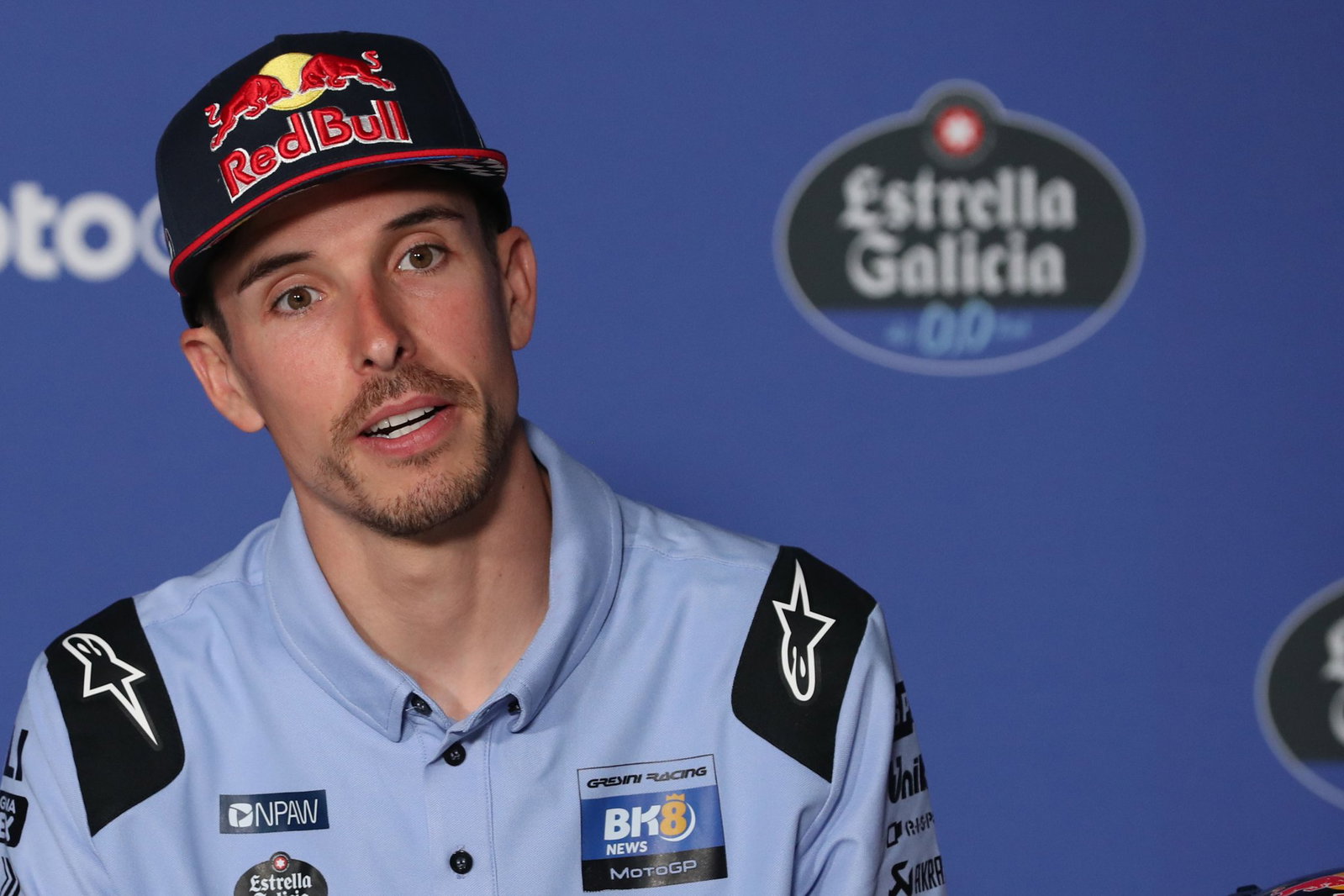 Alex Marquez, 2026 MotoGP Spanish Grand Prix, pre-event press conference. Credit: Gold and Goose.