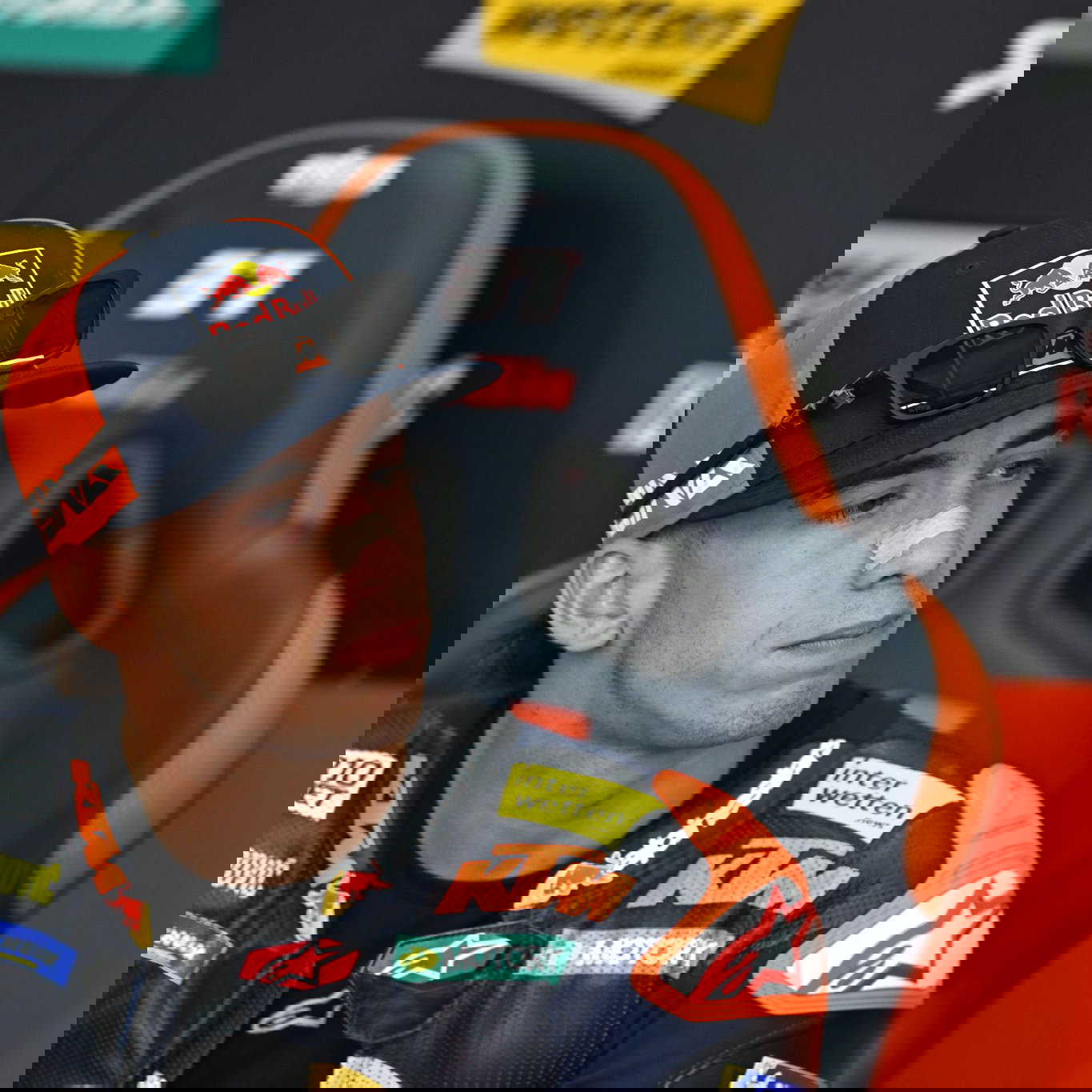 Pedro Acosta, 2026 MotoGP Spanish Grand Prix, pit box. Credit: Gold and Goose.