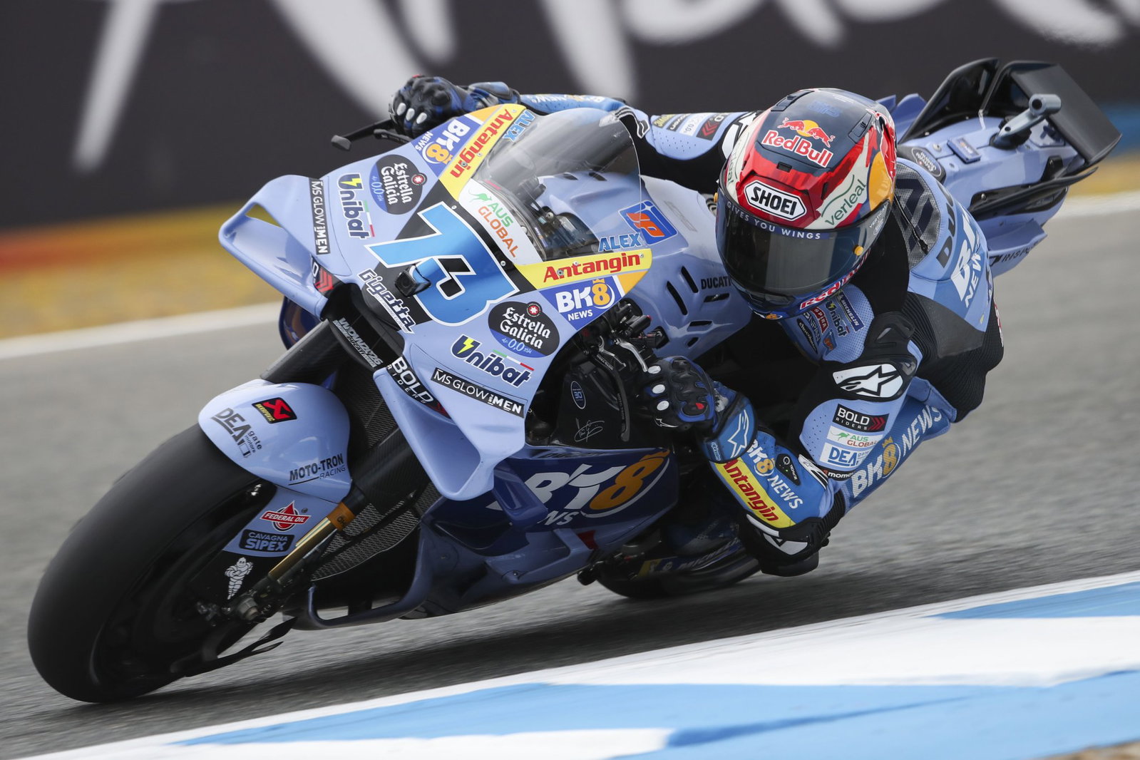 Alex Marquez, 2026 MotoGP Spanish Grand Prix. Credit: Gold and Goose.