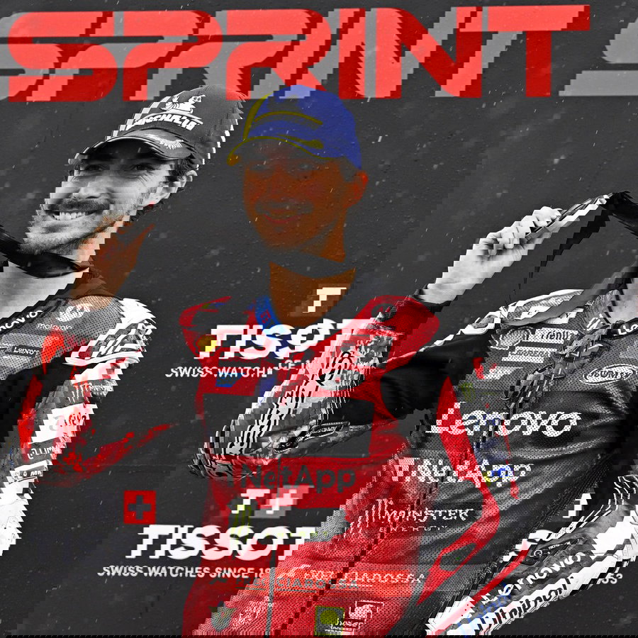 Pecco Bagnaia, 2026 Spanish MotoGP Sprint.