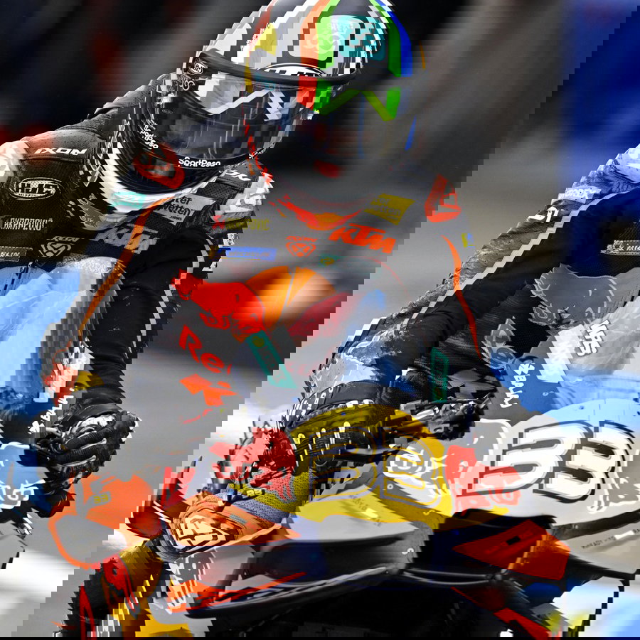 Brad Binder, pit lane, 2026 Spanish MotoGP Sprint.