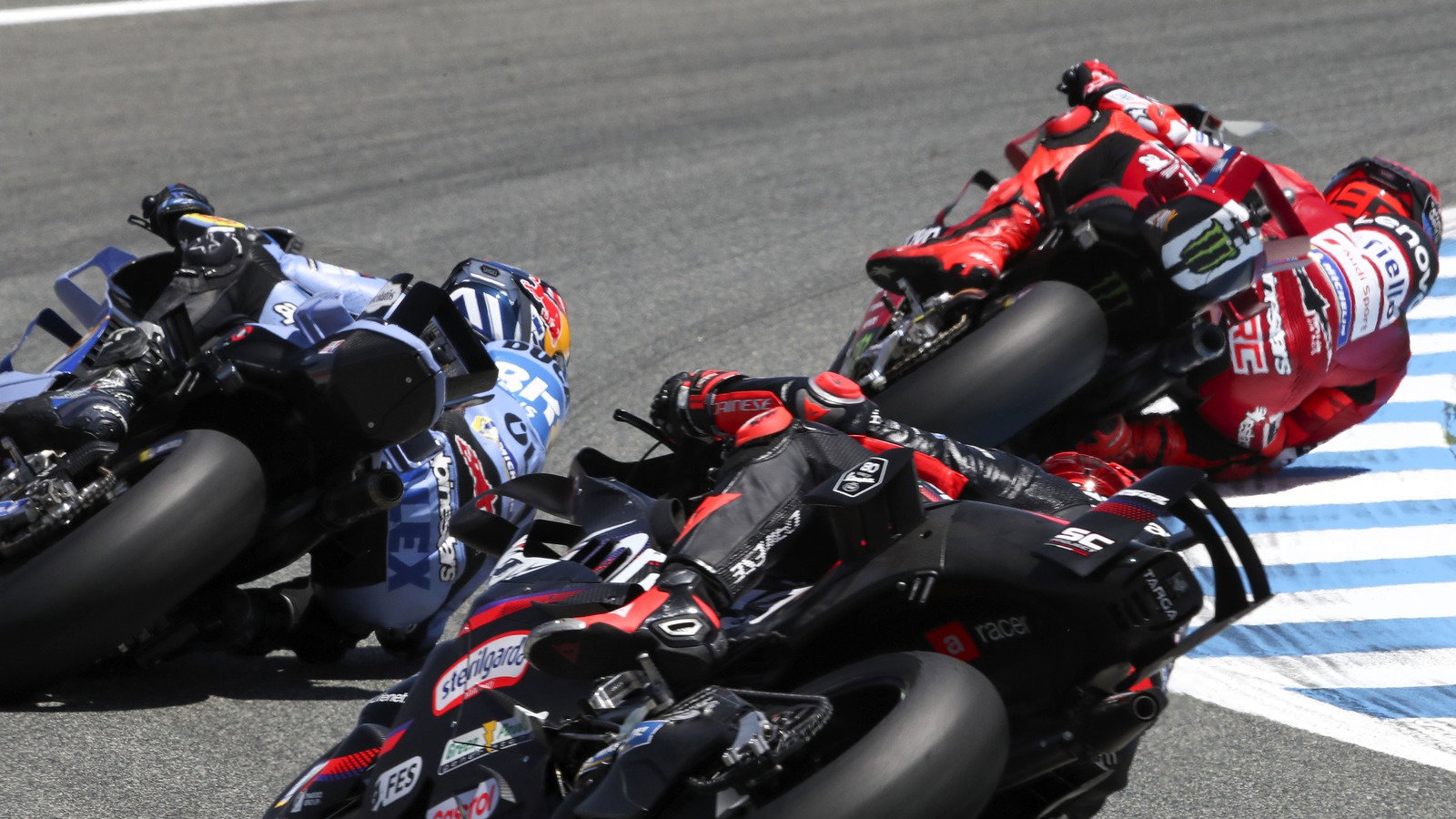 Marc Marquez, Alex Marquez, Marco Bezzecchi, 2026 Spanish MotoGP.