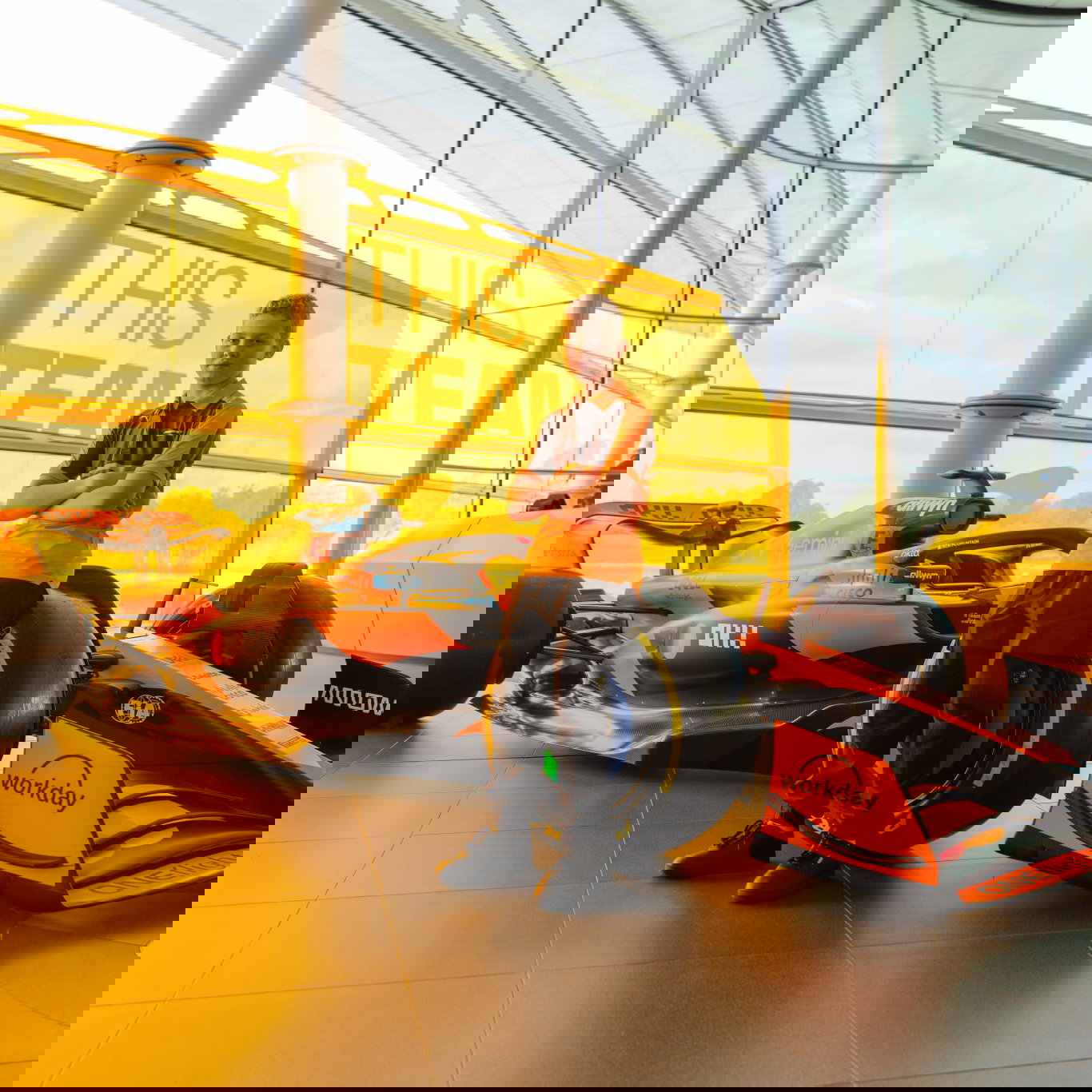 Harry Williams is McLaren's youngest-ever driver