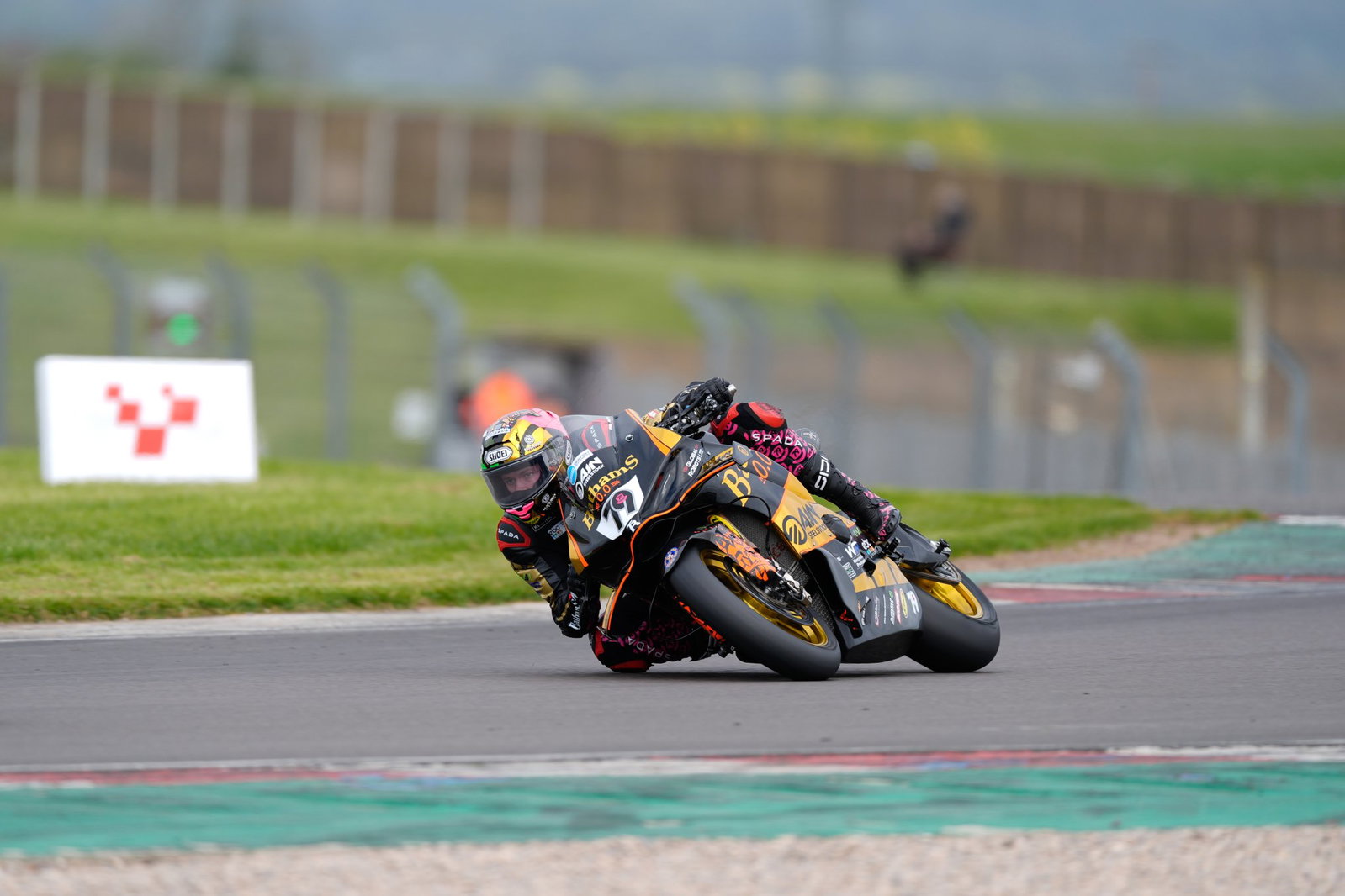Storm Stacey, 2026 Donington Park BSB Test. Credit: Ian Hopgood Photography.