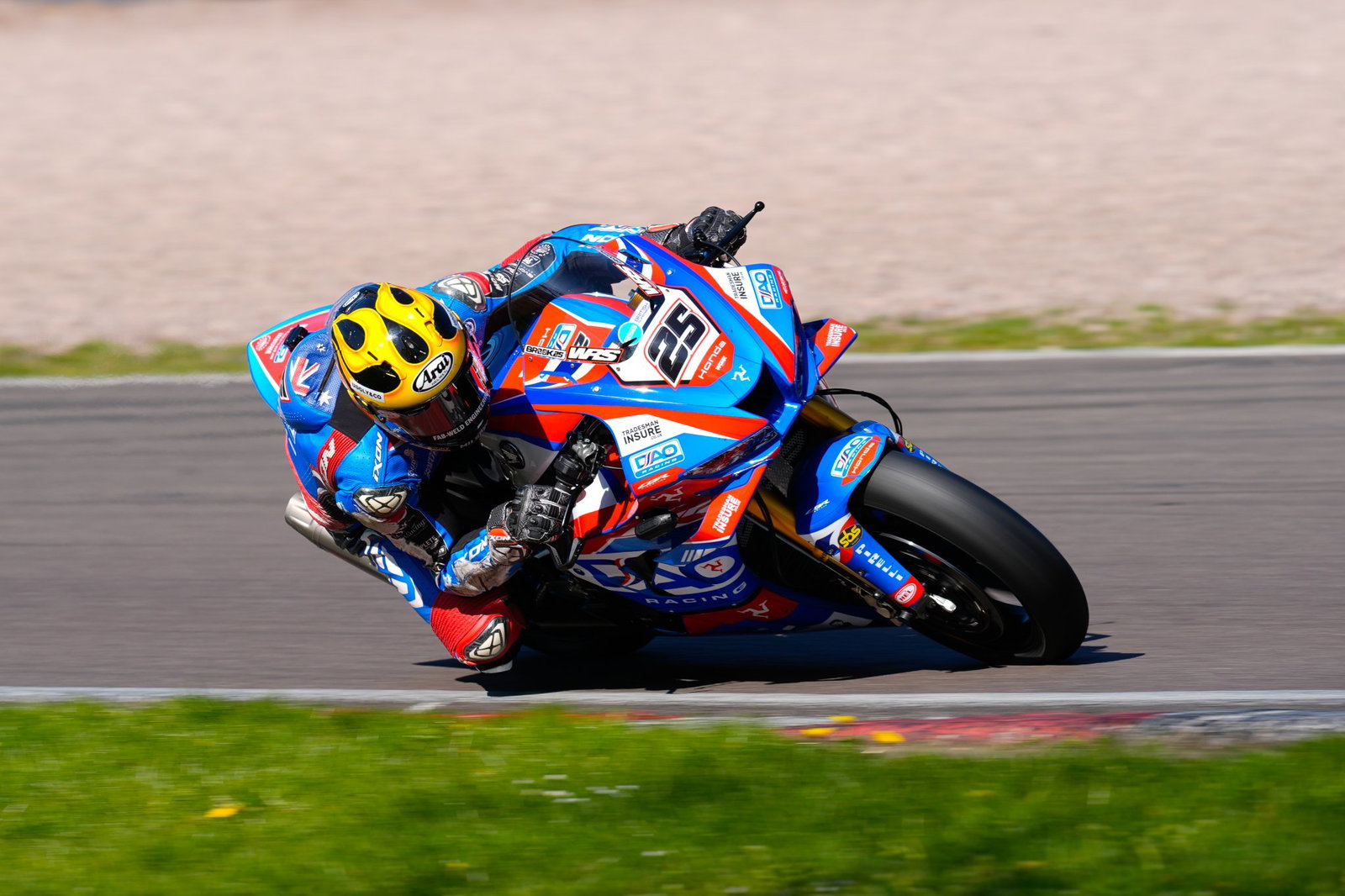 Josh Brookes, 2026 Oulton Park BSB Test. Credit: Ian Hopgood Photography.