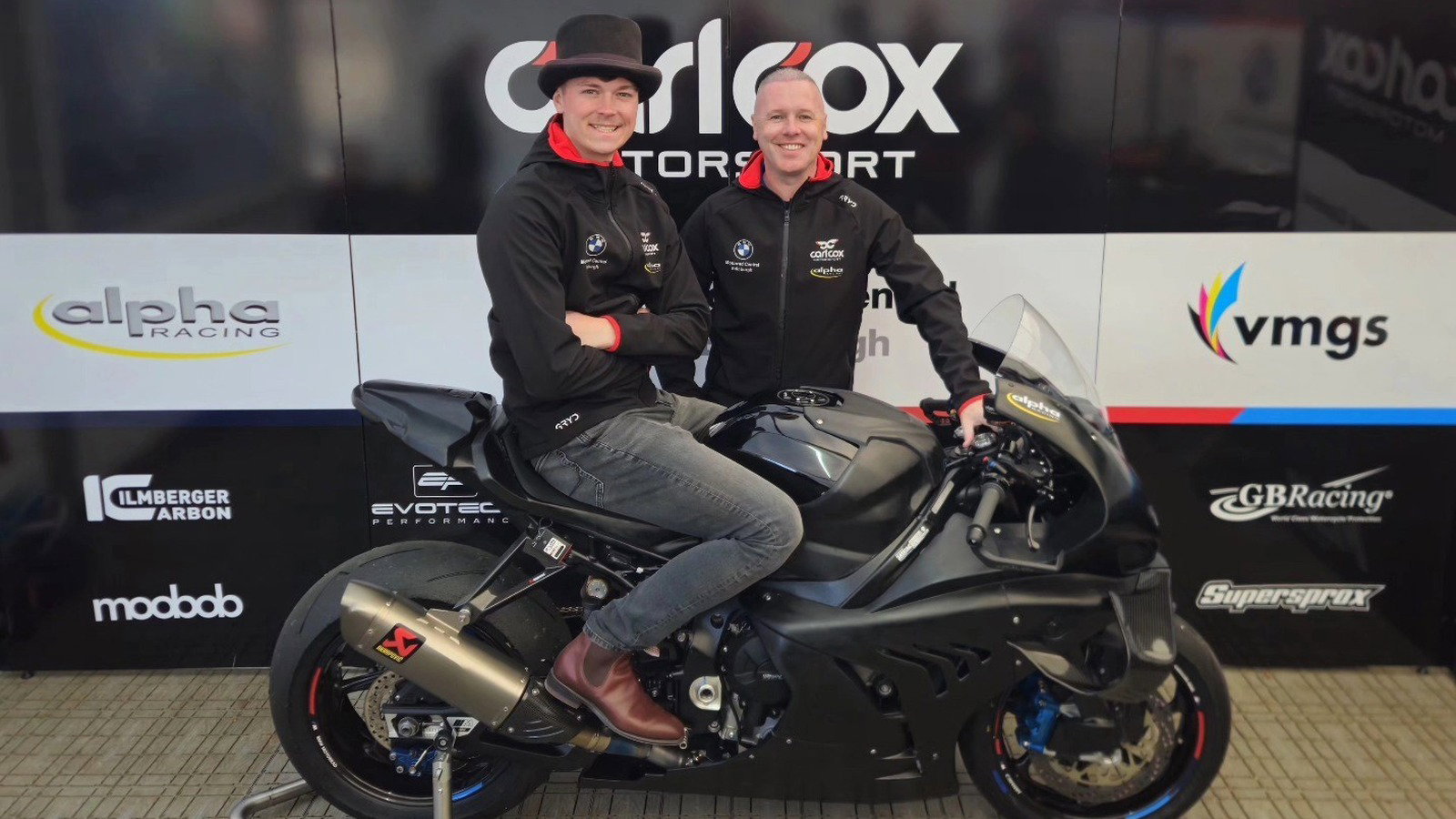 Storm Stacey will ride with support from Michael Laverty at the 2026 North West 200. (Pic: MLav Racing)