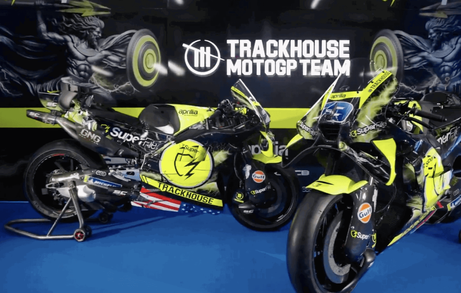 Trackhouse MotoGP livery for the 2026 Spanish Grand Prix