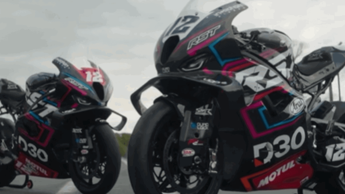 Cycling Rst Racing Team Ian Hutchinson reveals 2026 Isle of Man TT livery with WorldSBK links ...