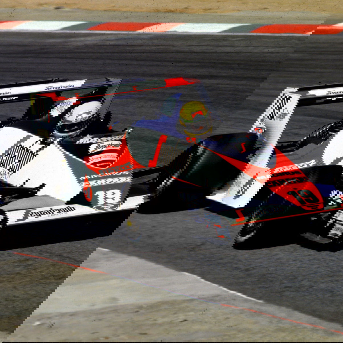 Ayrton Senna, Toleman, 1984 Brazilian GP