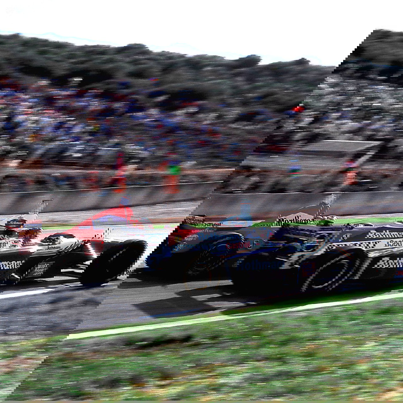 Villeneuve, Schumacher, Jerez, 1997, F1