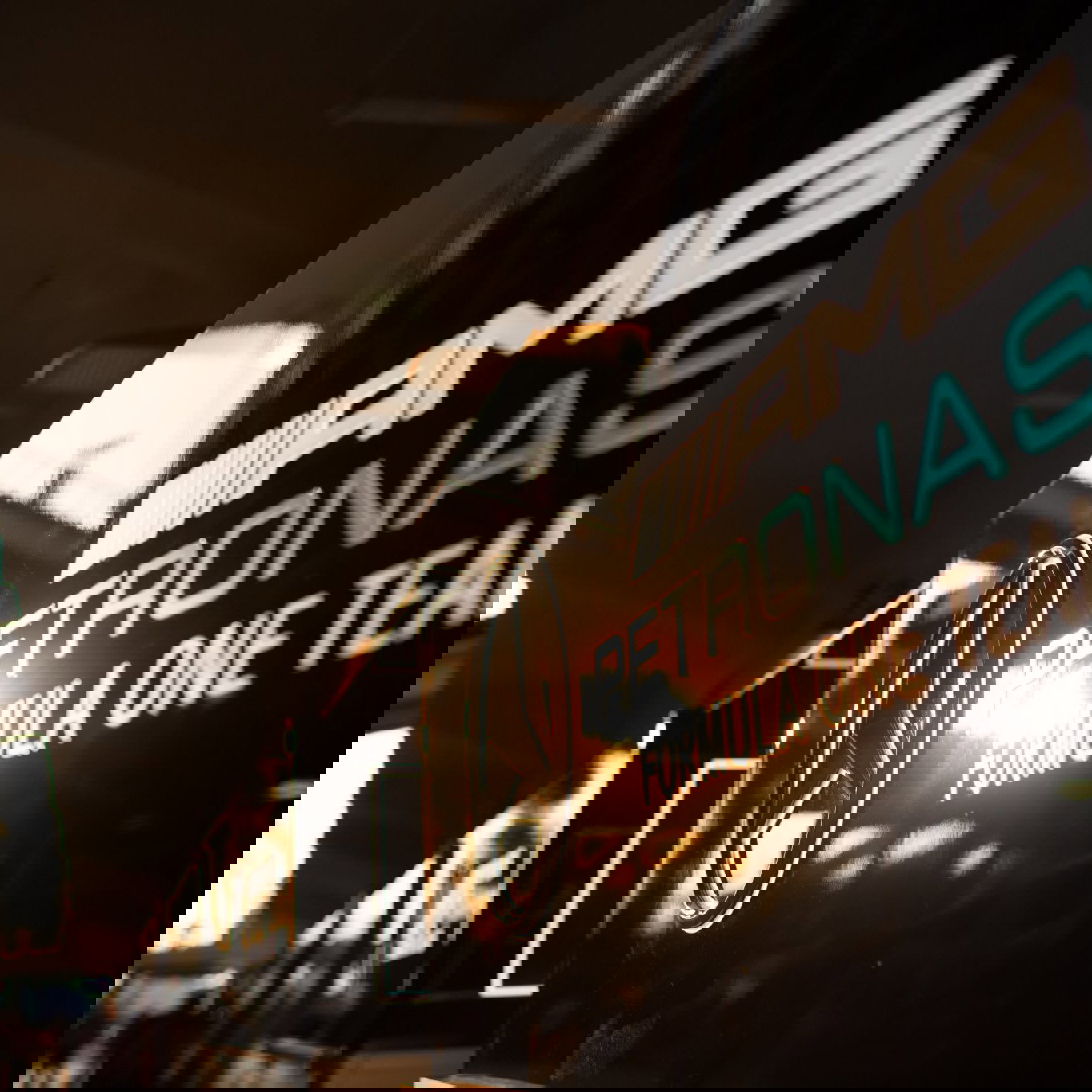 Mercedes' garage in Miami