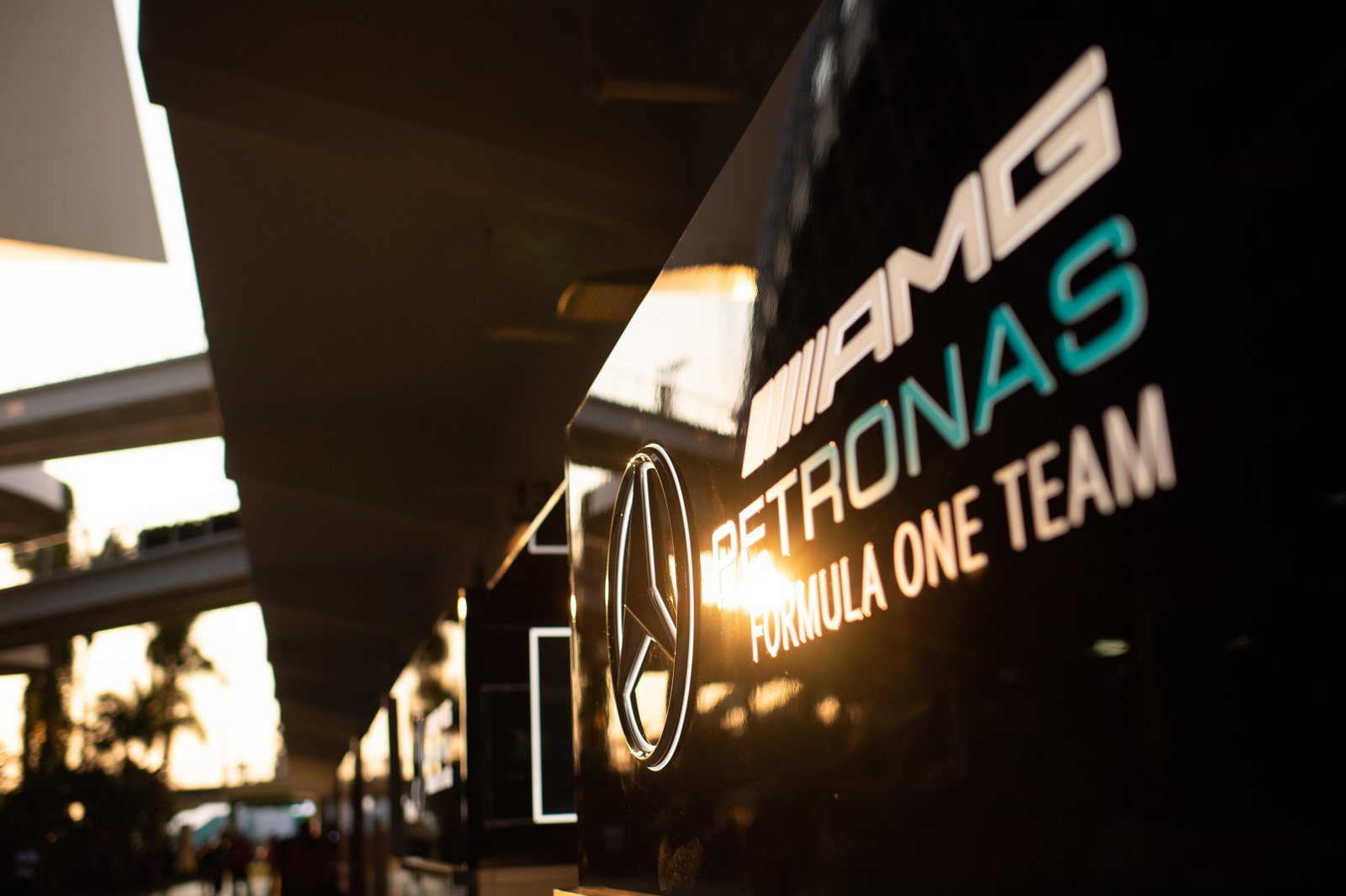 Mercedes' garage in Miami