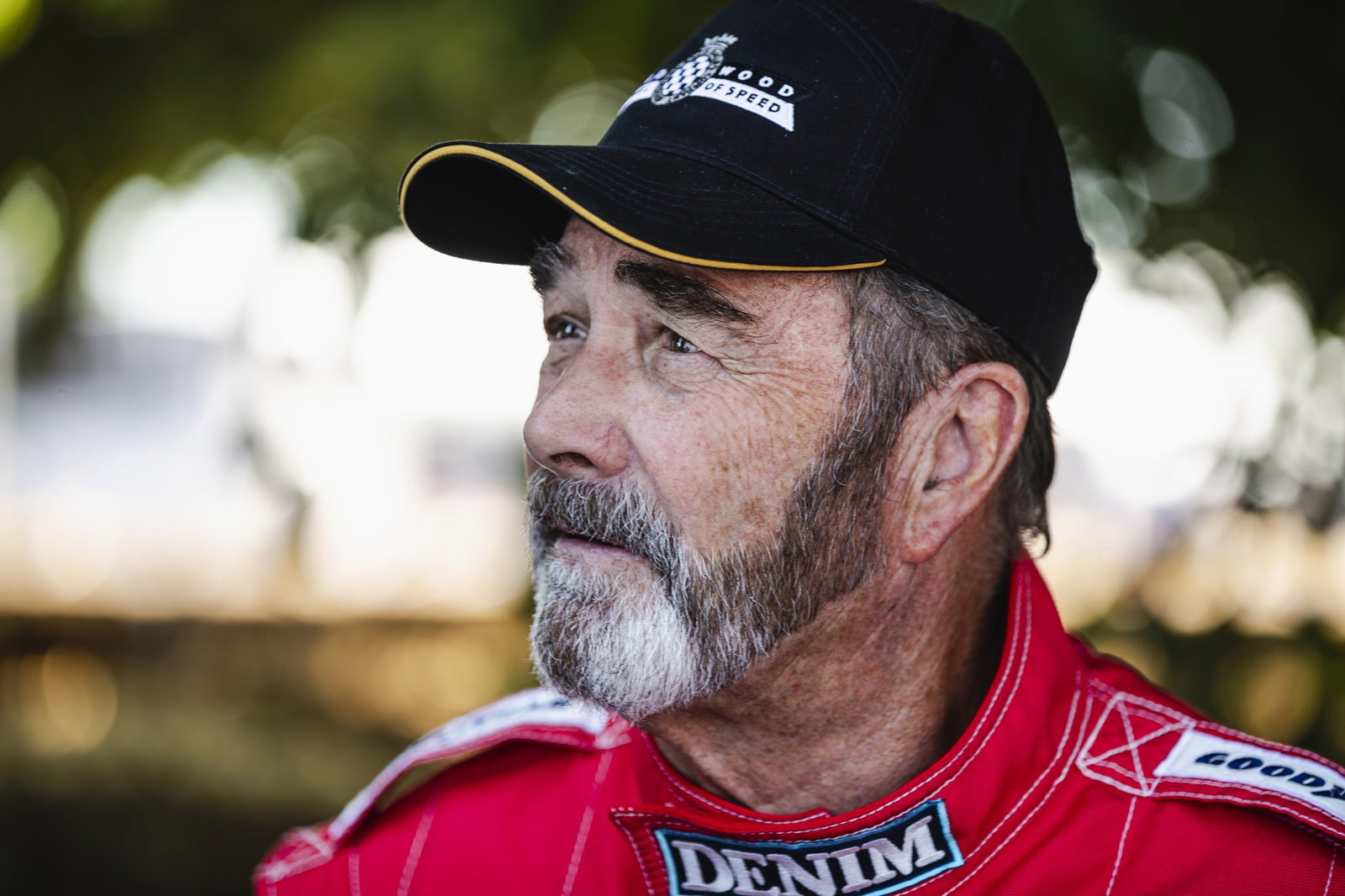 Nigel Mansell at the Goodwood Festival of Speed