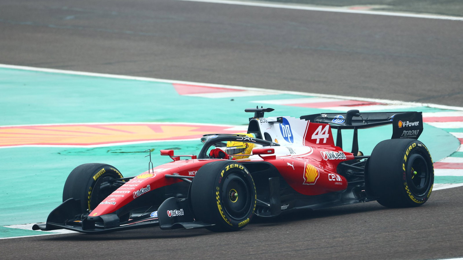 Hamilton at Fiorano