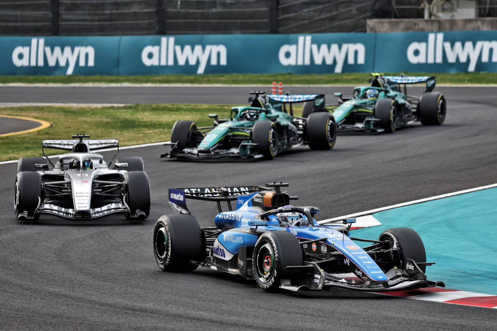 Albon finished 20th and last in Japan
