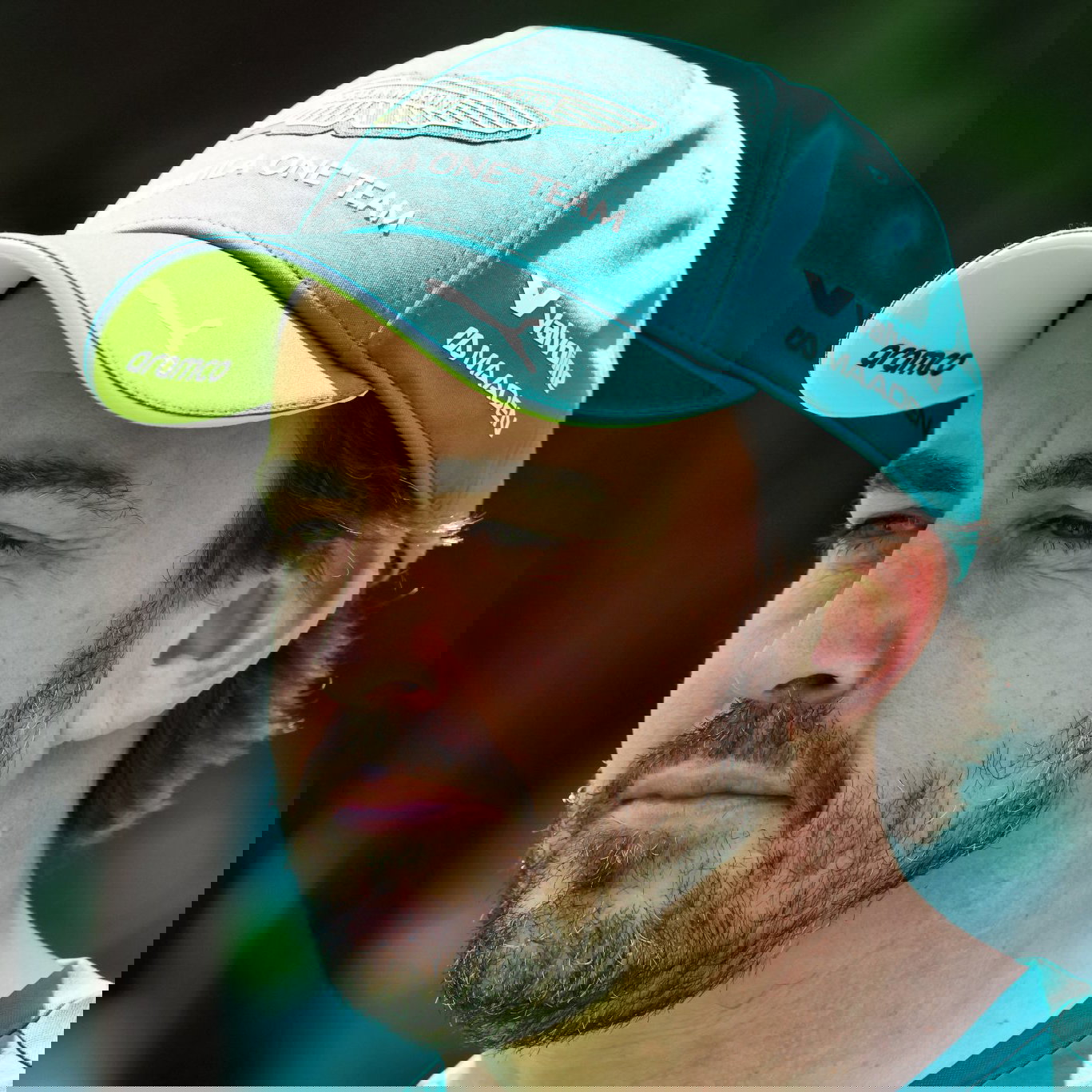 Alonso in the Miami GP paddock