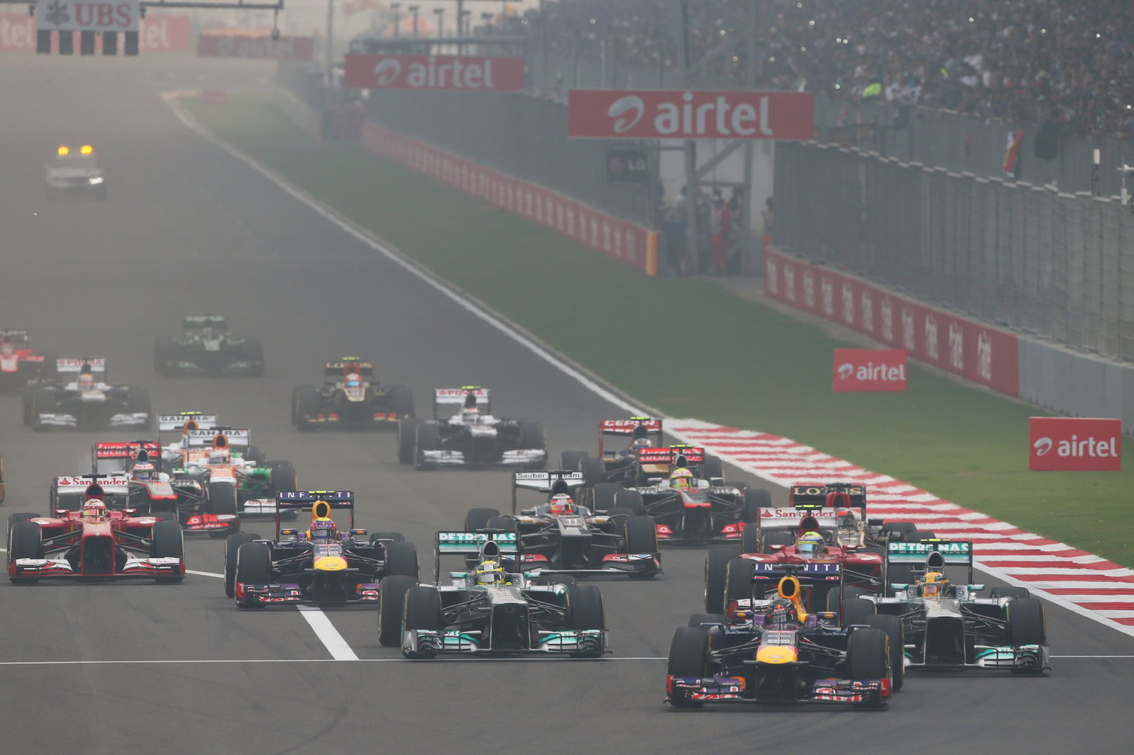F1 last raced with V8 engines in 2013