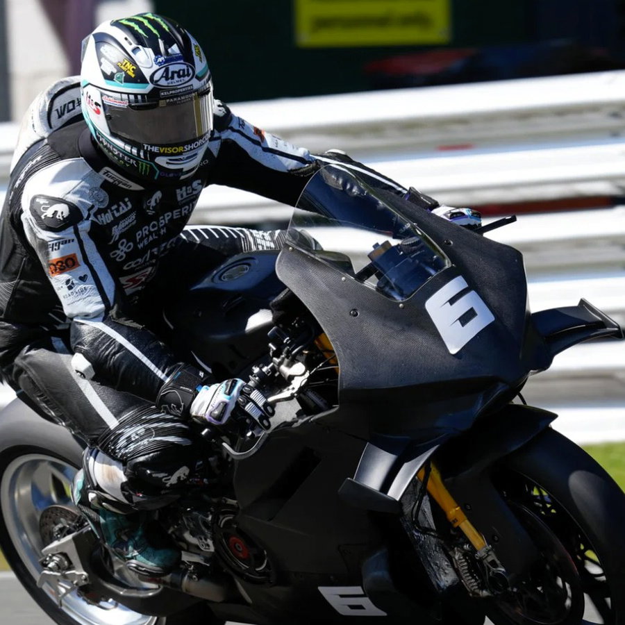Michael Dunlop, 2026 Oulton Park BSB Test. Credit: Ian Hopgood Photography.
