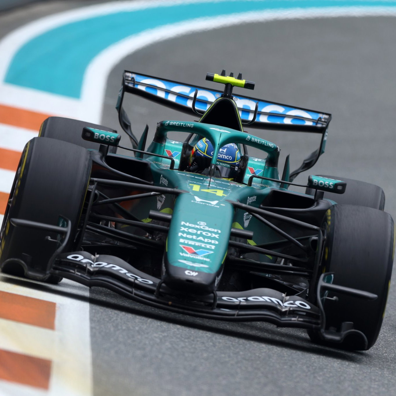 Aston Martin achieved its first double-car finish in Miami 