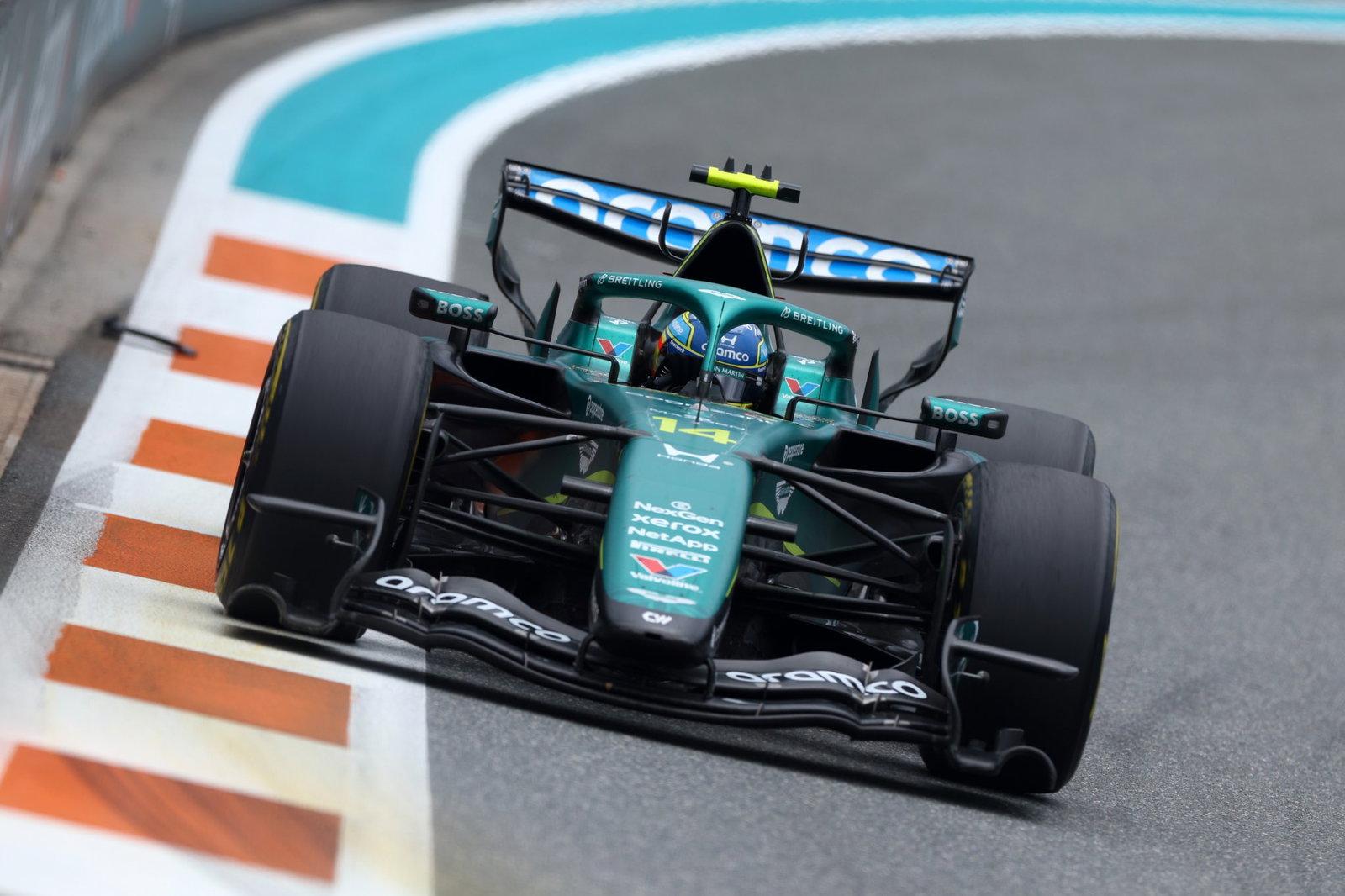 Aston Martin achieved its first double-car finish in Miami 