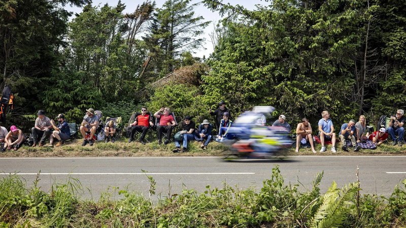 Isle Of Man Tt Crash Injures One Rider And Spectators