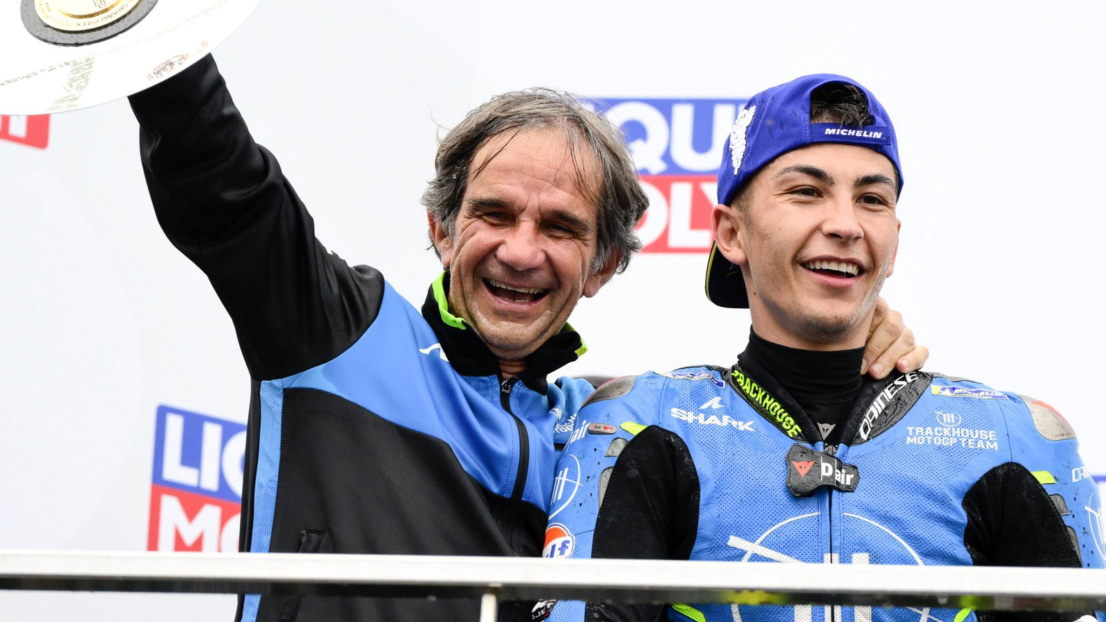 Davide Brivio, Raul Fernandez, 2025 Australian MotoGP.