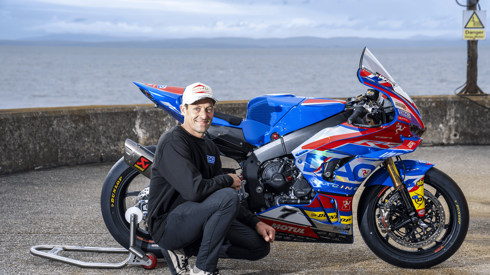 Josh Brookes with 2026 DAO Racing Honda. Credit: DAO Racing.