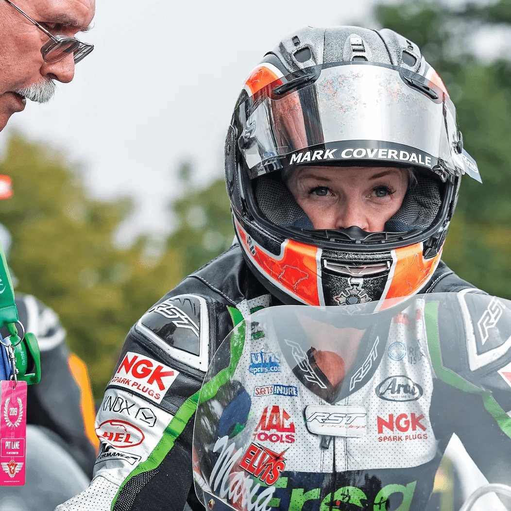 Maria Costello, 2019 Classic TT. Credit: Isle of Man TT.