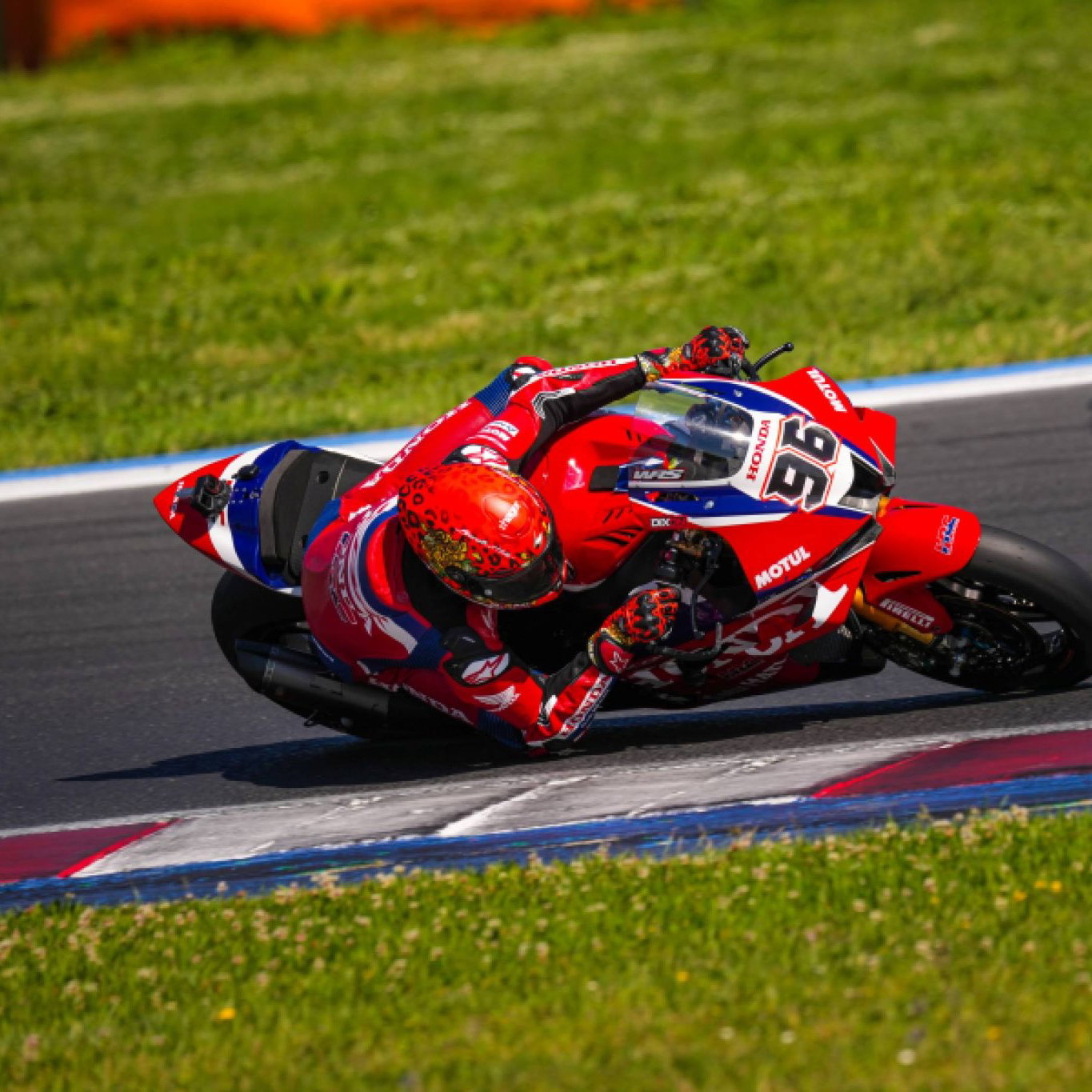 Jake Dixon, May 2026 Misano WorldSBK Test. Credit: Honda HRC.