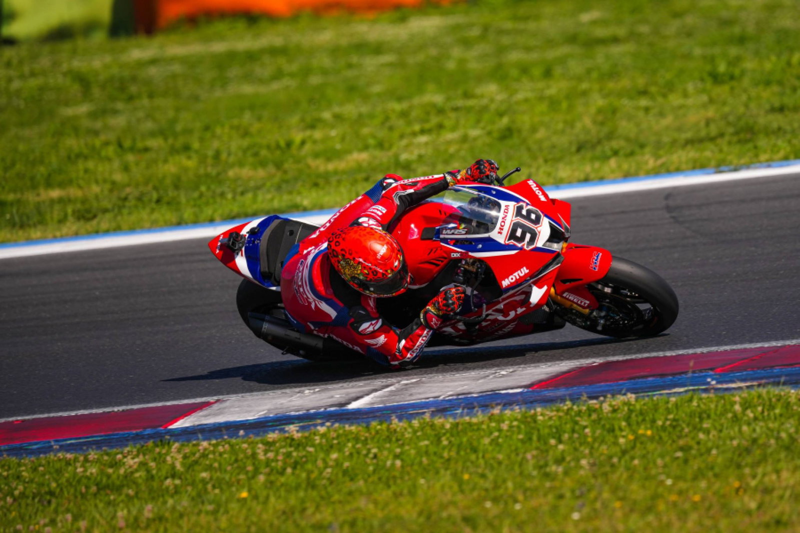 Jake Dixon, May 2026 Misano WorldSBK Test. Credit: Honda HRC.